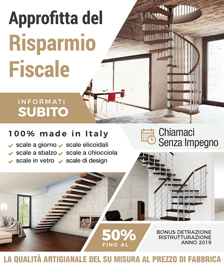 detrazione fiscale per realizzazione scale