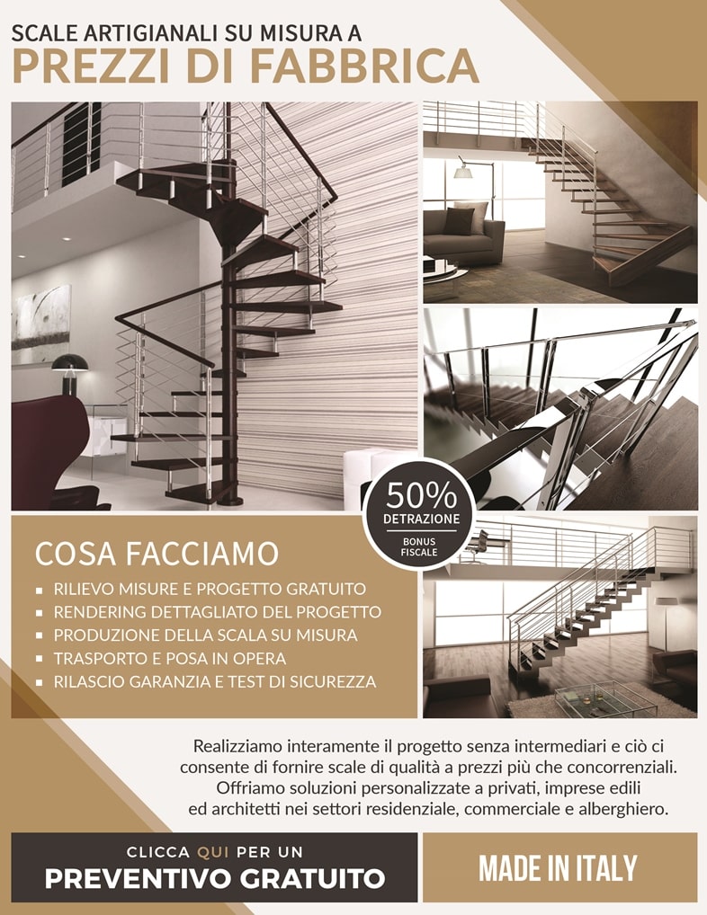 Produzione di scale Brescia